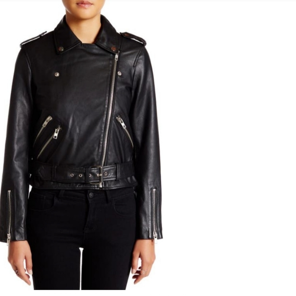 Walter Baker Allison Leather Jacket Medium